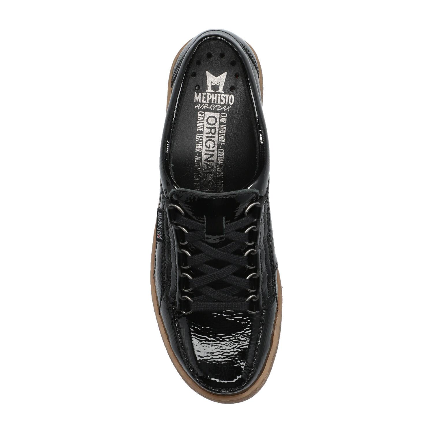 lacets femme modèle Lady noir - Mephisto